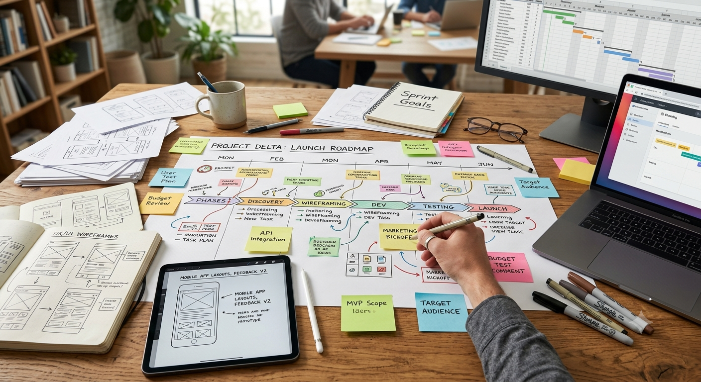 Proceso estratégico de diseño web para pequeños negocios
